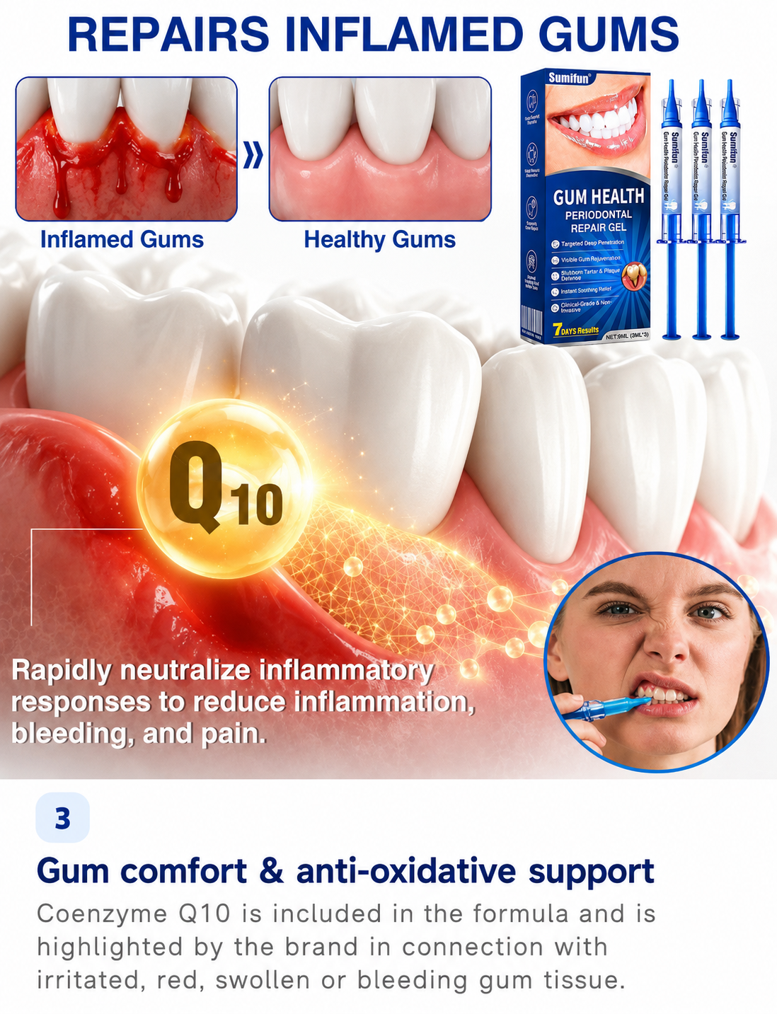 Gum health Periodontal Repair Gel-JR-Haily