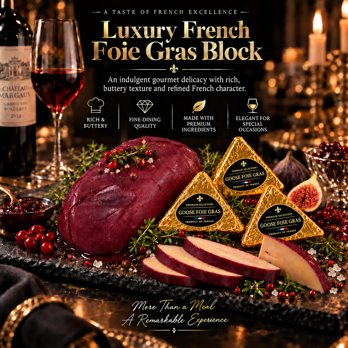 🥂🦢Michelin-Star Foie Gras👑🦢Silky, buttery, and unforgettable. Hand-selected, slow-cooked, and ready to eat-JR-ABB8