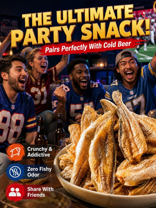 High-protein ready-to-eat deep-sea fish crisps-JR-Joan