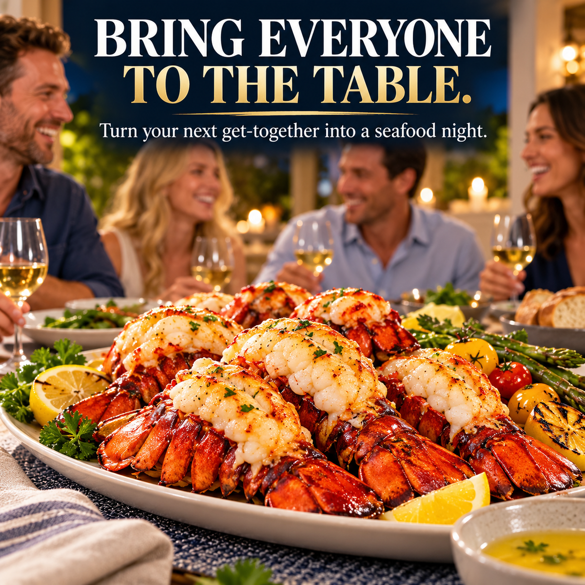 🦞 Ovelqo Premium Maine Lobster Tails Wild-Caught • Sweet • Juicy • Firm.-JR