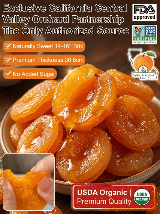 California Specialty Dried Apricots-JR+Sam