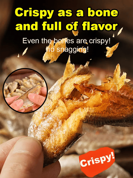 High-protein ready-to-eat deep-sea fish crisps-JR+Sam