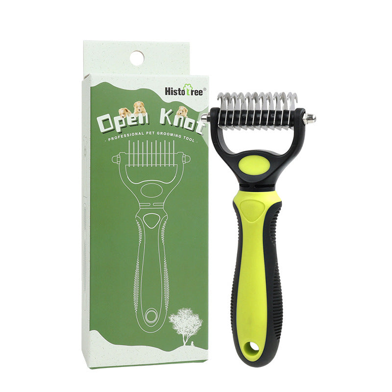 ⏰🔥LIMITED TIME 50% OFF! 🐾 Professional Deshedding Tool for Dogs & Cats – Gentle, Efficient & Fur-Free Home ✨💖-XA