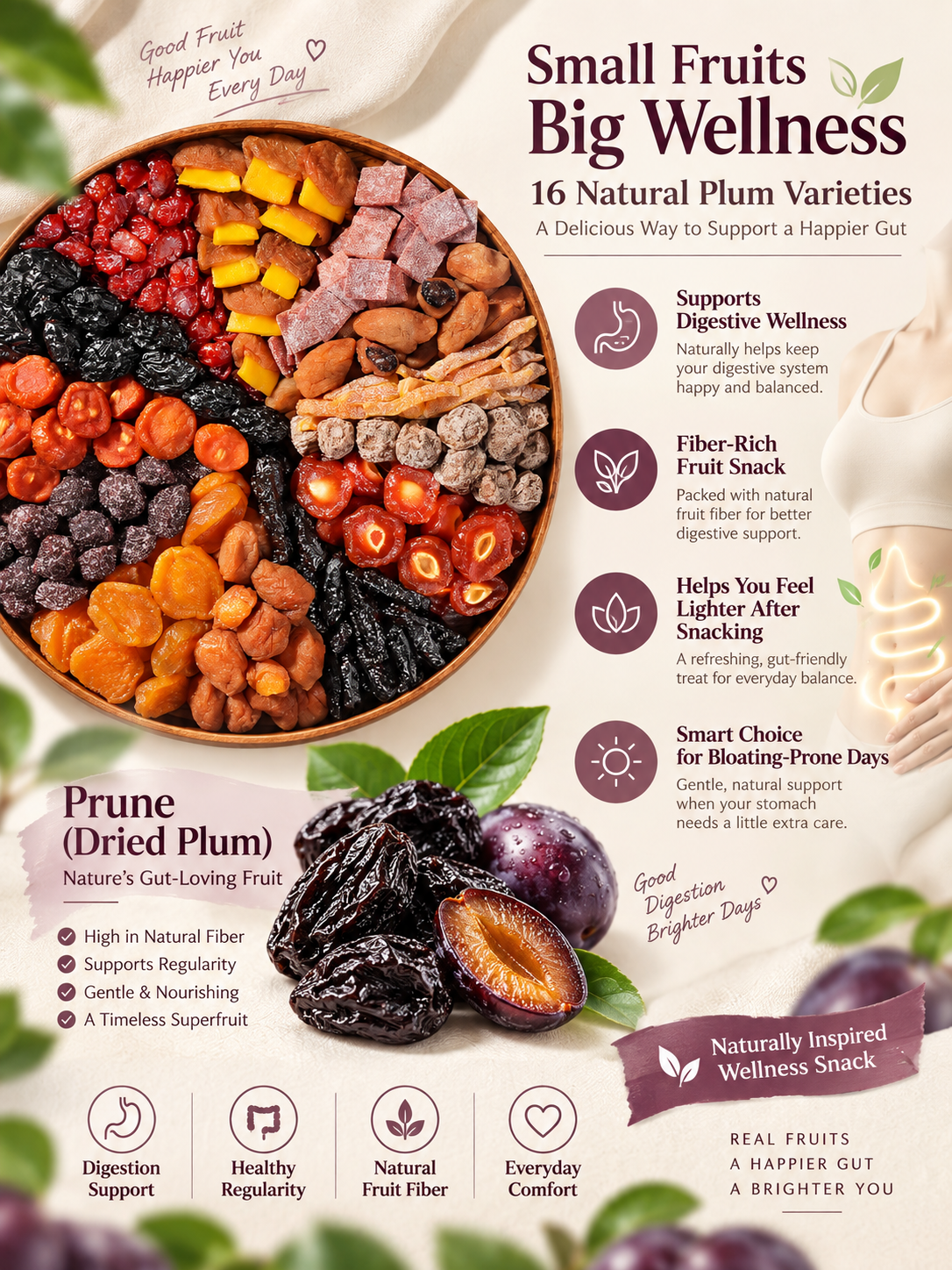 🌿 16-Fruit Premium Plum Blend | Naturally Sweet & Wholesome.-JR-OKL