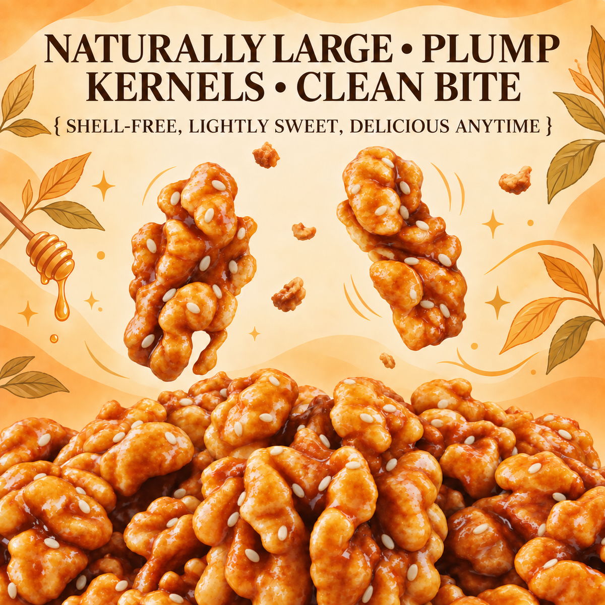 Honey-Peeled Walnuts – Delicious Crunch with Real Heart Benefits-JR-OUO