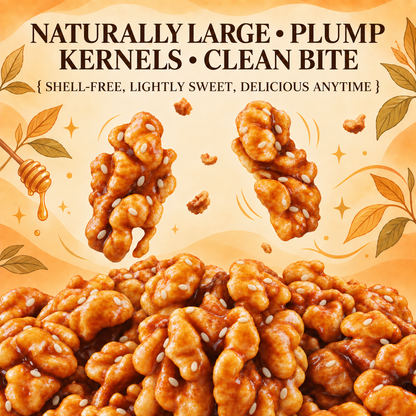 Honey-Peeled Walnuts – Delicious Crunch with Real Heart Benefits-JR-OUO