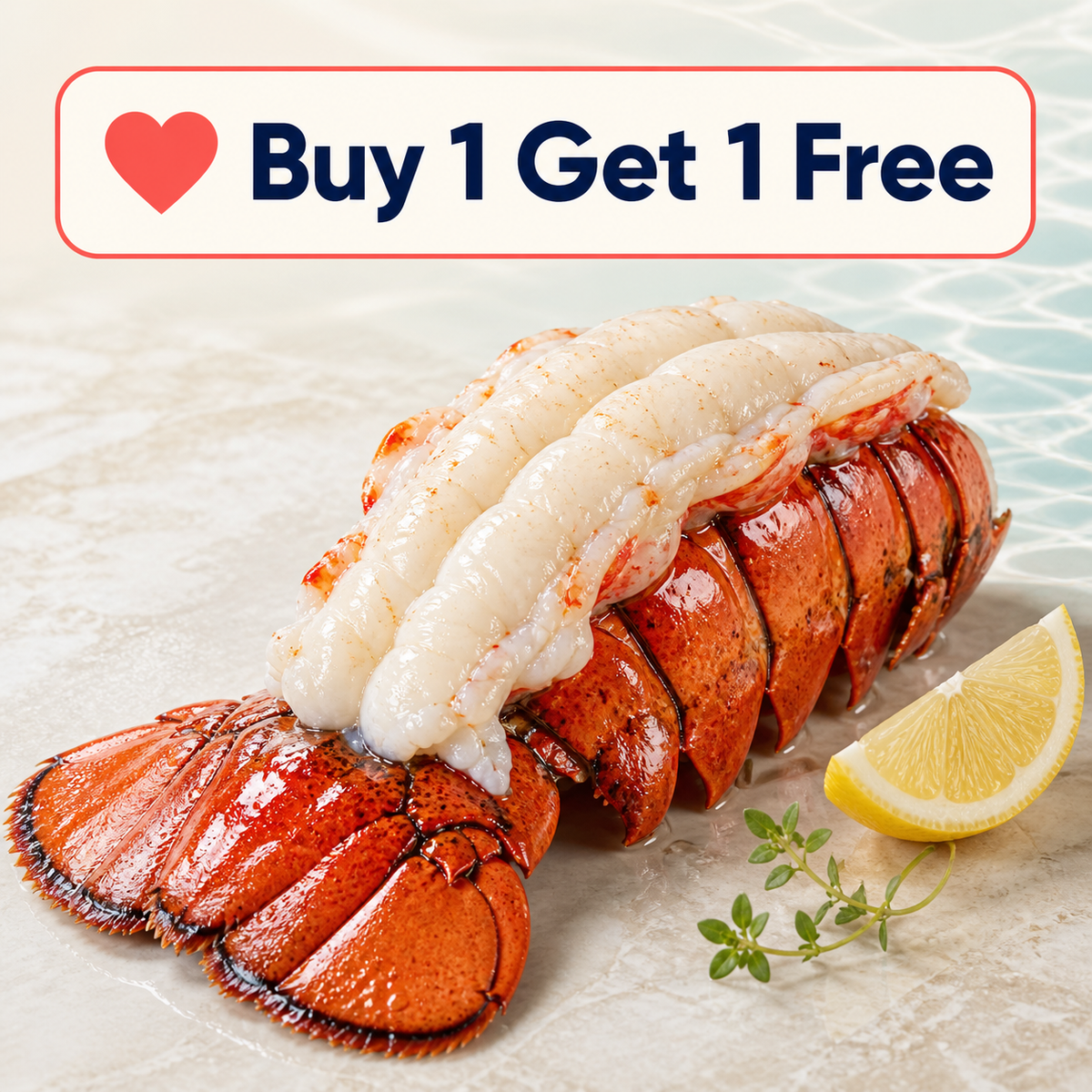 🦞 Ovelqo Premium Maine Lobster Tails Wild-Caught • Sweet • Juicy • Firm-JR-TTBD