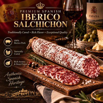 PREMIUM SPANISH IBÉRICO SALCHICHÓN-JR-Yana