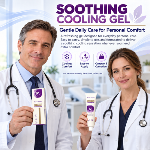 Kreah Nature Soothing Cooling Gel – Refreshing Men’s Intimate Care for Everyday Comfort & Confidence-JR