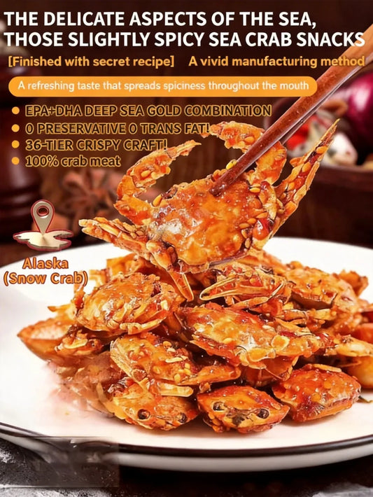 Alaskan Snow Crab Ready-to-EatCrispy Crab-JR+Evan