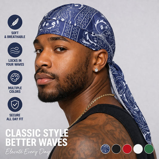 Paisley Cooling Headscarf Cap-ABB8