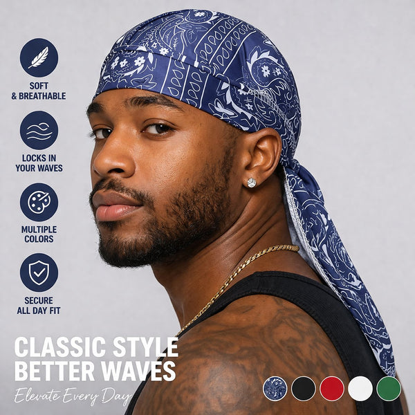 Paisley Cooling Headscarf Cap-ABB8