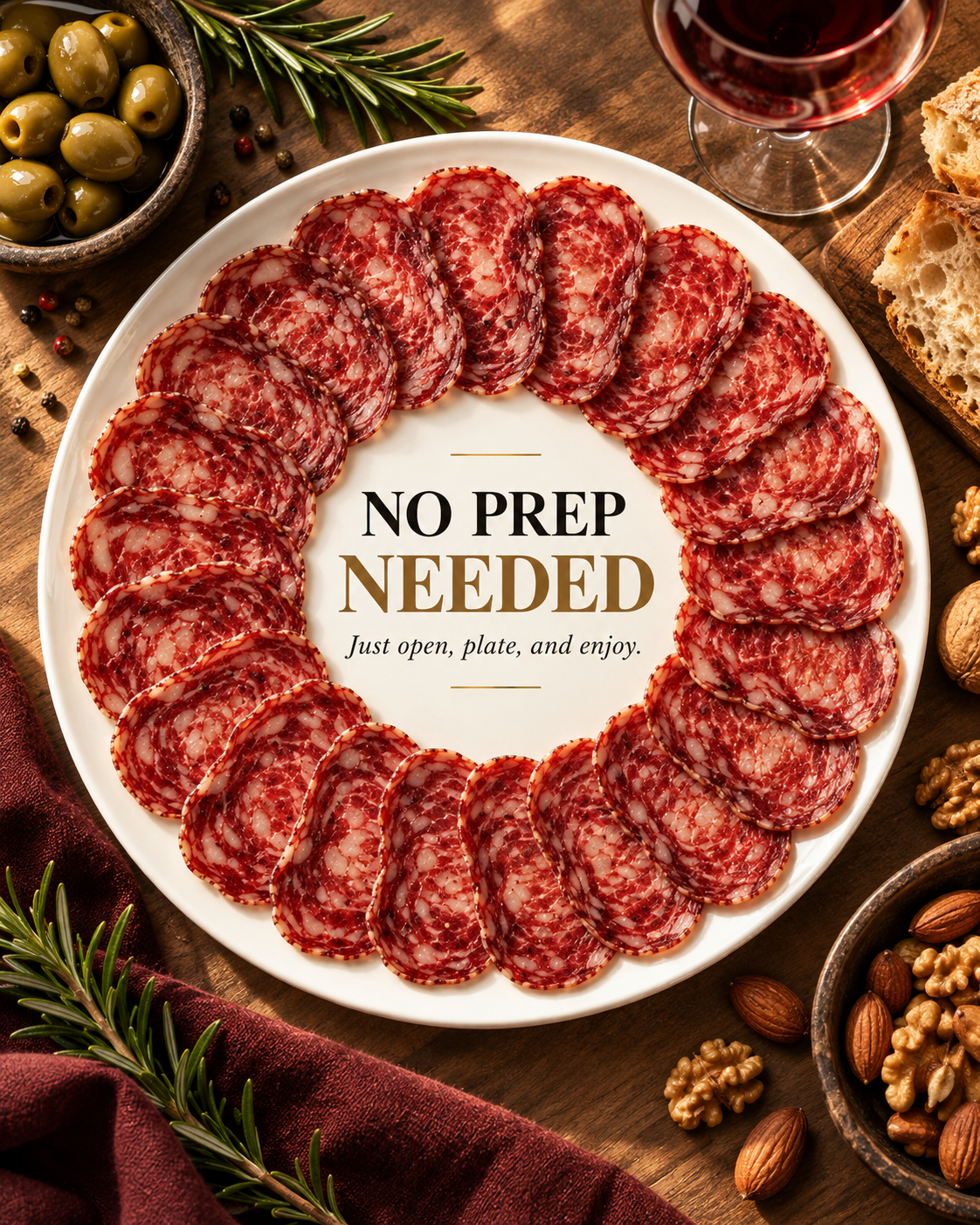 PREMIUM SPANISH IBÉRICO SALCHICHÓN-JR-Yana