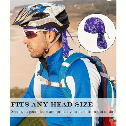 Paisley Cooling Headscarf Cap-ABB8