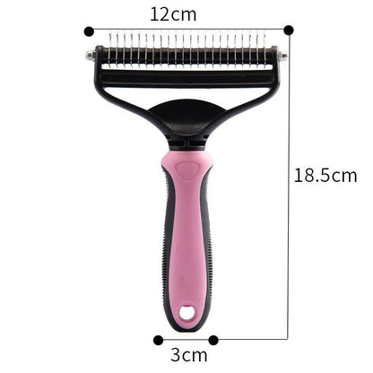 ⏰🔥LIMITED TIME 50% OFF! 🐾 Professional Deshedding Tool for Dogs & Cats – Gentle, Efficient & Fur-Free Home ✨💖-XA