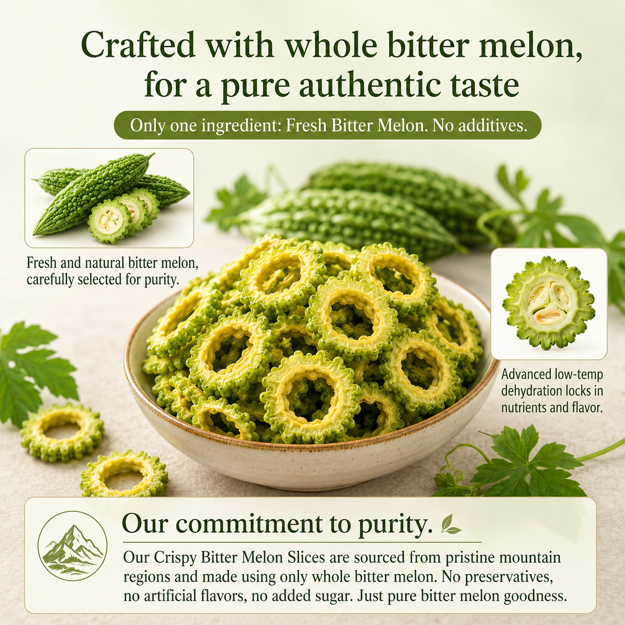 Crispy Bitter Melon Chips-JR-Bestseller