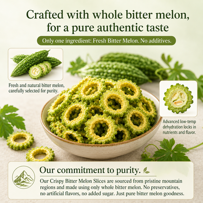 Crispy Bitter Melon Chips-JR-Bestseller
