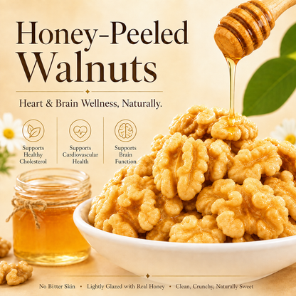 Honey-Peeled Walnuts – The Delicious Way to Support Your Heart Health-JR-IUK