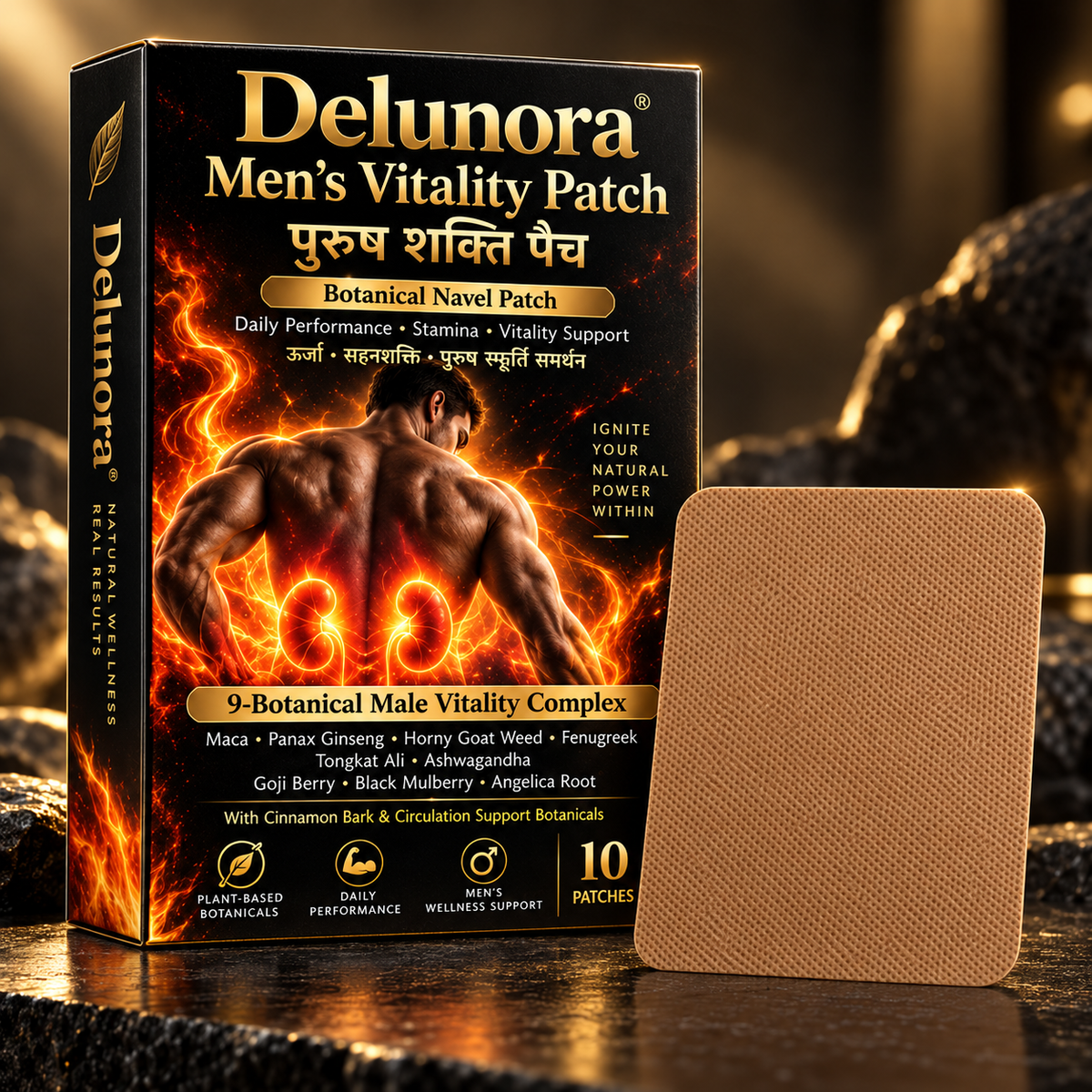 Delunora® Men's Vitality Patch -JR- LSX