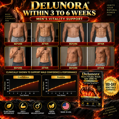 Delunora® Men's Vitality Patch -JR- LSX