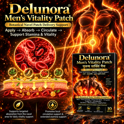 Delunora® Men's Vitality Patch -JR- LSX