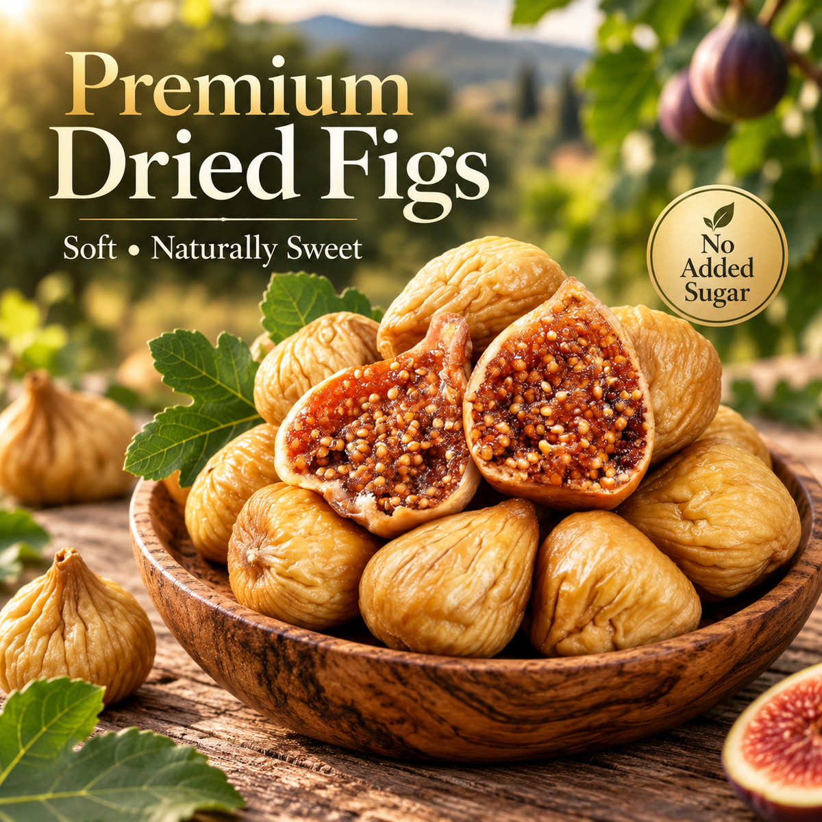 The Ancient Fruit Snack Everyone Is Talking About Soft, Sweet & Naturally Delicious Dried Figs-JR-EDC
