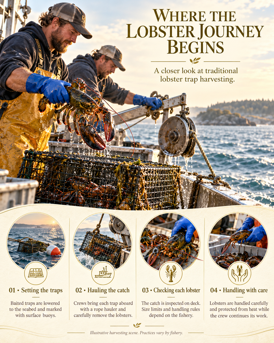 🦞 Ovelqo Premium Maine Lobster Tails Wild-Caught • Sweet • Juicy • Firm.-JR