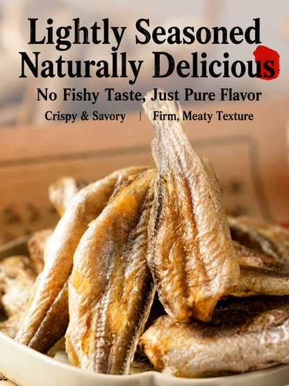 High-protein ready-to-eat deep-sea fish crisps-JR+Sam