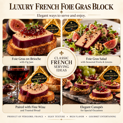 🥂🦢Michelin-Star Foie Gras👑🦢Silky, buttery, and unforgettable. Hand-selected, slow-cooked, and ready to eat-JR-ABB8
