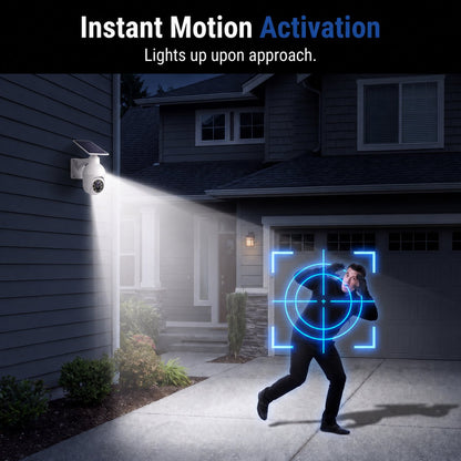 ⏰Solar-Powered Simulated Surveillance Camera Street Light-JR-L7