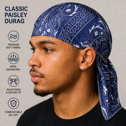 Paisley Cooling Headscarf Cap-ABB8
