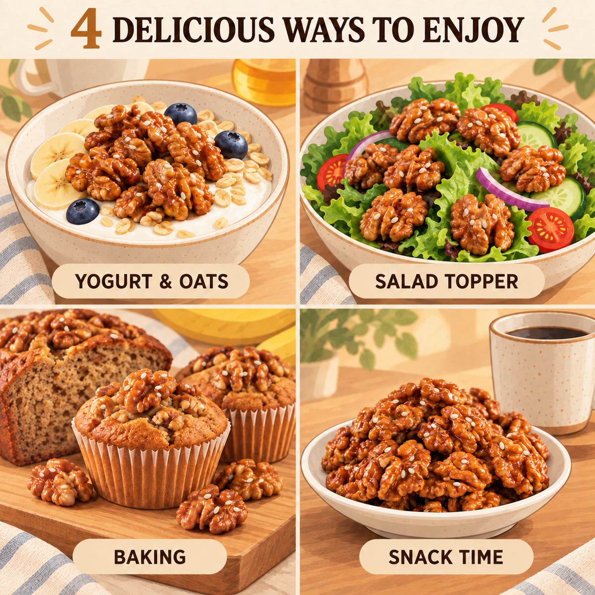 Honey-Peeled Walnuts – Delicious Crunch with Real Heart Benefits-JR-OUO