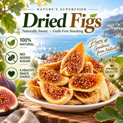 The Ancient Fruit Snack Everyone Is Talking About Soft, Sweet & Naturally Delicious Dried Figs-JR-EDC