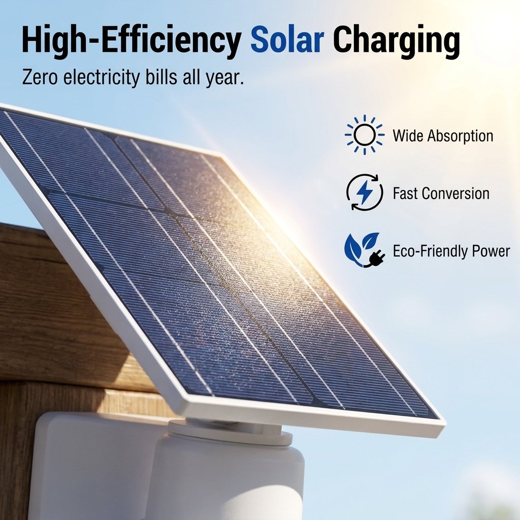 ⏰Solar-Powered Simulated Surveillance Camera Street Light-JR-L7