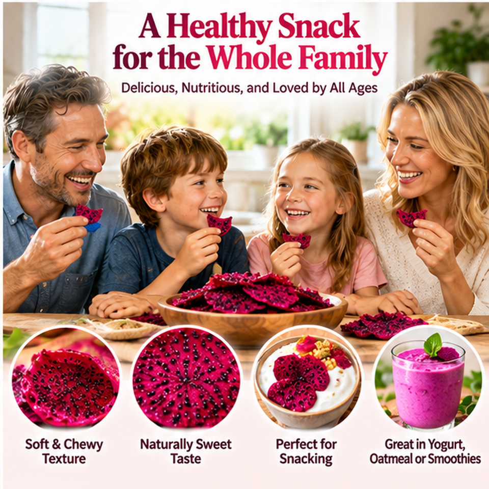 Premium Dried Dragon Fruit-JR
