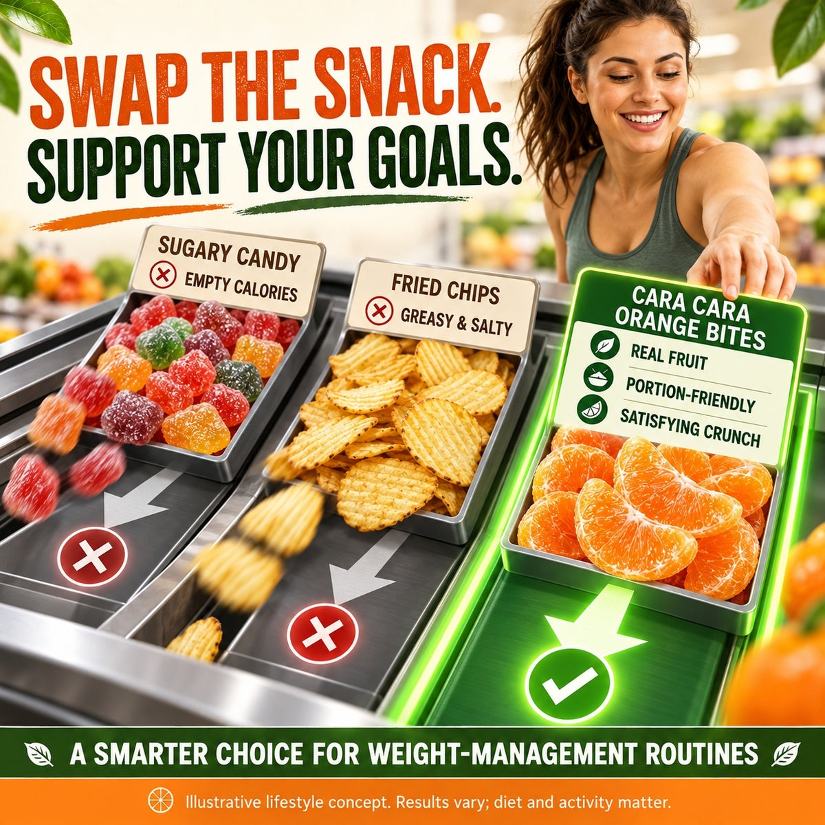 California Cara Cara Orange Bites – Healthy, Soft, Chewy & Naturally Sweet-JR-WH