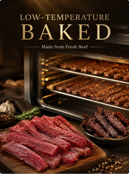 Premium Pasture-Raised Angus BeefPremium High-ProteinJerky-Pasture-Raised Beef Snack-JR