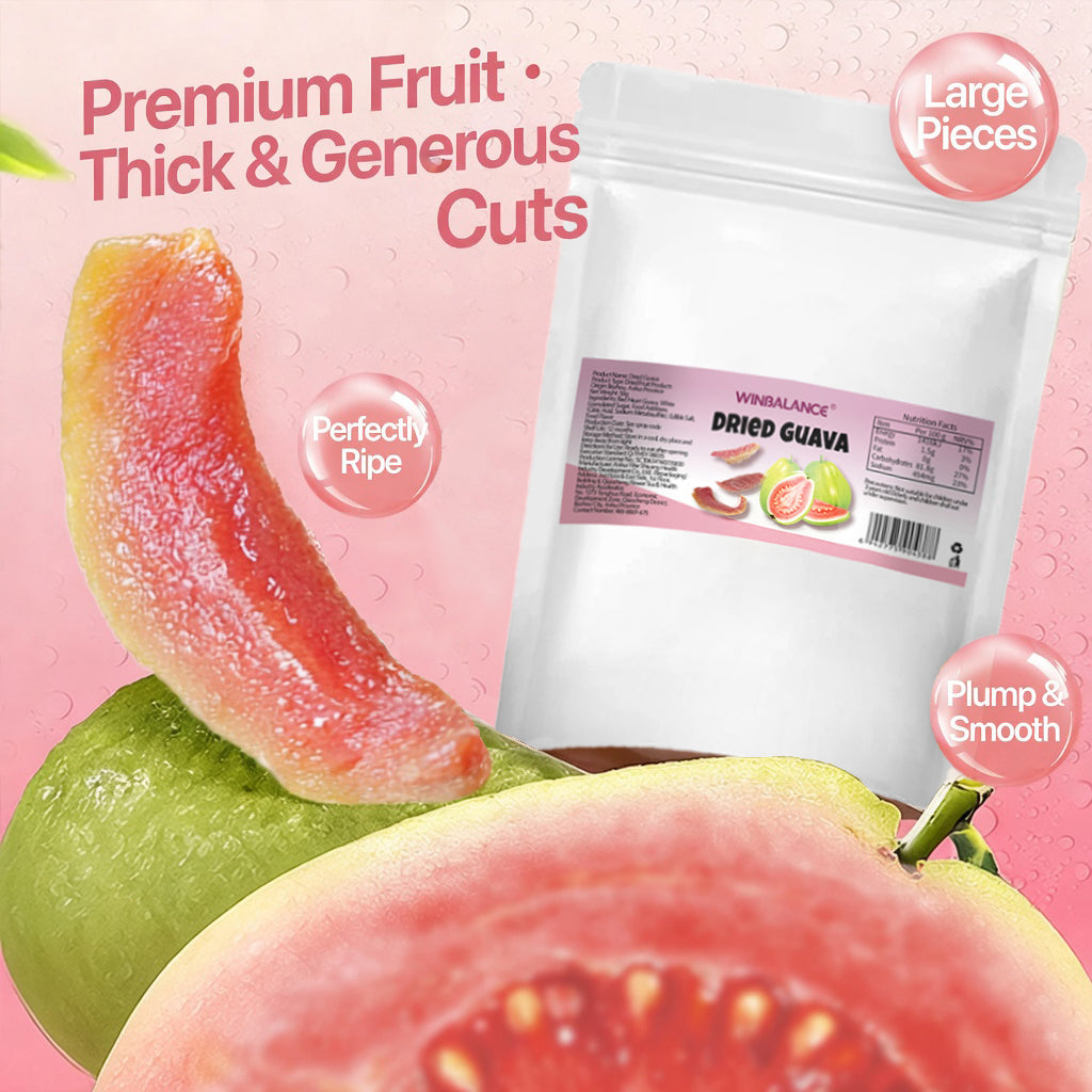 🍀Say goodbye to high-calorie guilt! 🥇🥇Satisfy your cravings with ourfiber-rich Red Guava slices-JR